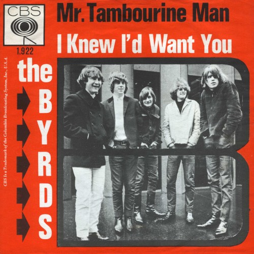 The Byrds — Mr. Tambourine Man cover art