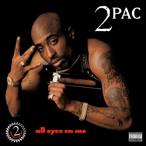 2Pac — All Eyez On Me cover art
