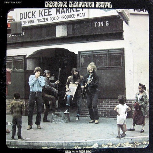 Creedence Clearwater Revival — Willy and the Poor Boys cover art