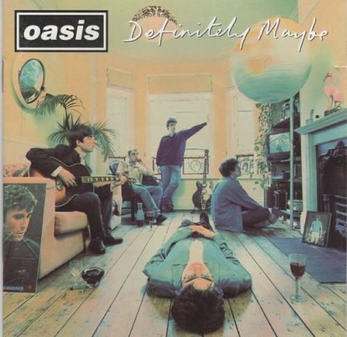 Oasis — Definitely Maybe cover art