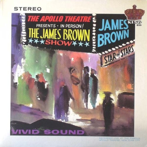 James Brown — Live at the Apollo, 1962 cover art