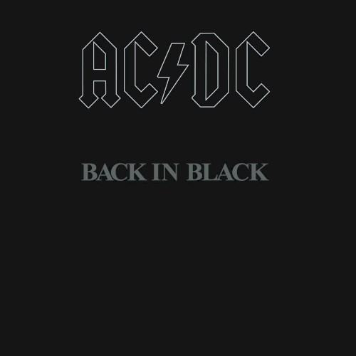 AC/DC — Back in Black cover art