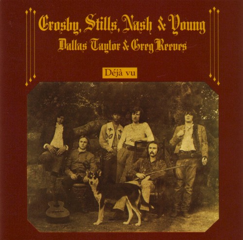 Crosby, Stills, Nash & Young — Déjà vu cover art