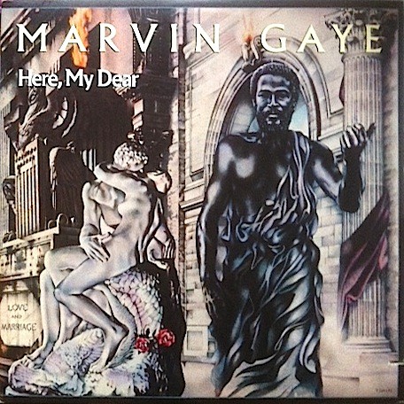 Marvin Gaye — Here, My Dear cover art